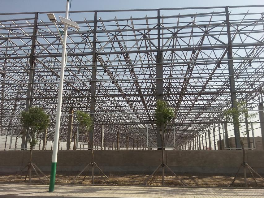 龙泉汽车工业厂房网架